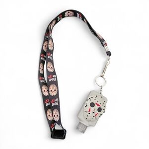 Friday The 13th Jason Voorhees Lanyard With Detachable Container